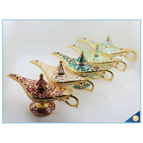 Middle East style metal aladdin lamp trinket box jewelry box for gift