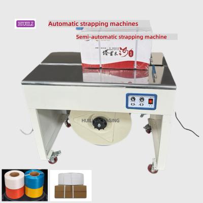Semi-automatic strapping machine 6-15 mm strapping width desktop type 220V/60Hz voltage