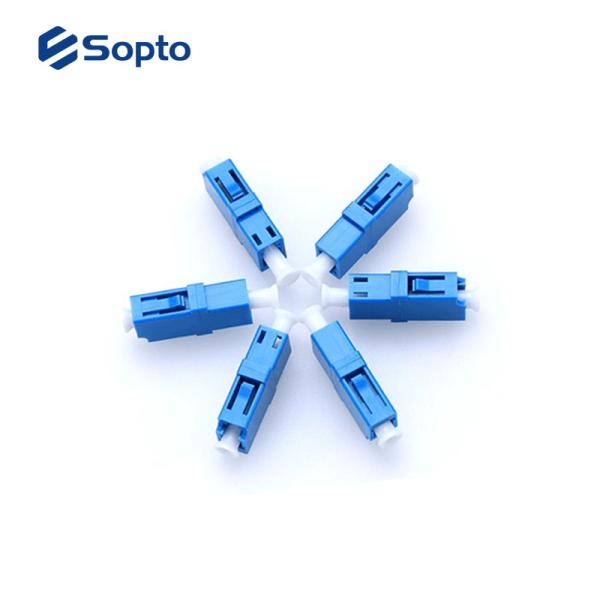 Simplex SC/SC Fiber Optic Cable Connectors Female To Female For Local Area Network