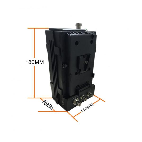 1080P HD COFDM Wireless Video Transmitter 8K Carrier 300-4400MHz Broardcast AV Sender