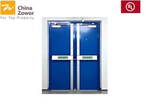 Blue Self Closing Fire Access Doors For Industrial Buildings/ 45 mm Thick/1mm