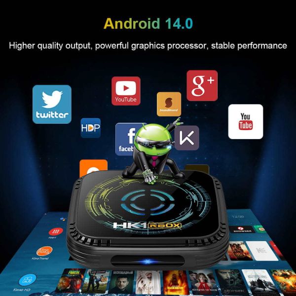 Wifi 6 Streaming TV Box 8k Hdr 10+ With Allwinner H728 Chip