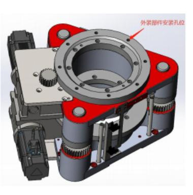 Agv Parts Three Screw Jacking and Rotation Module for Industrial Robot