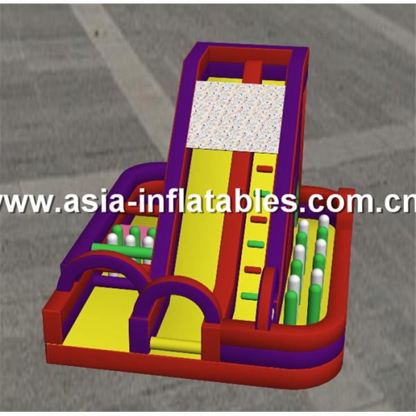 Напольная спортивная площадка, раздувная игра Chanllenges препоны для малышей