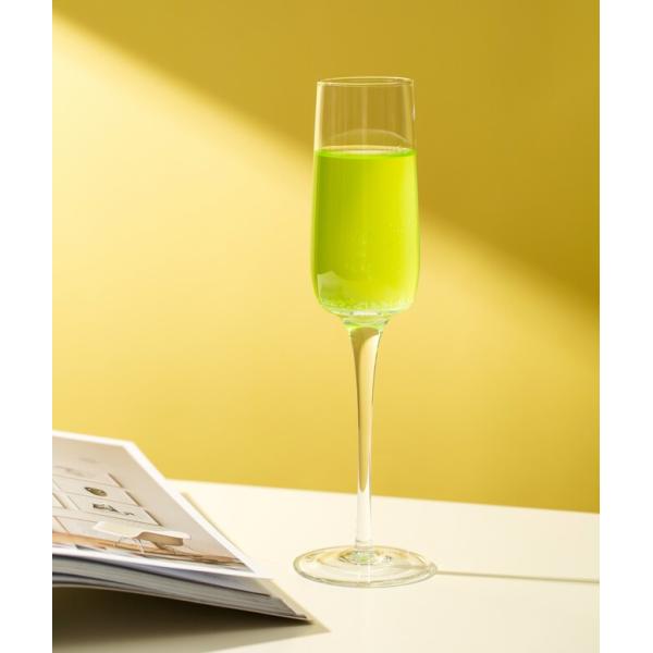 Sparkling Crystal Champagne Flutes 200ml Transparent Wine Glasses 7 Ounces