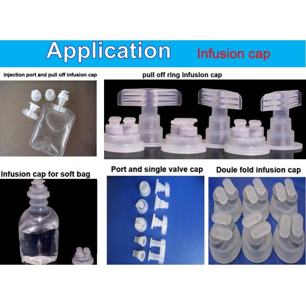 30mm 32mm Pharmaceutical Lvp Infusion Bottle Non PVC Infusion Bag Euro Cap PP Euro Head Cap BFS bottle cap
