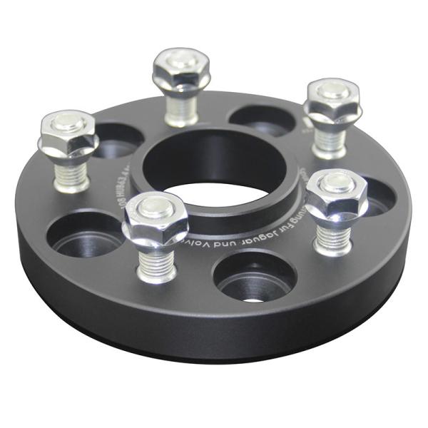 25mm Forged Aluminum Hub-centric Wheel Spacers Anodize Black for FORD Mustang 2016 Version
