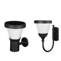 Lampe solaire actionnée solaire de remplissage rapide de sécurité de la lumière IP65 LED de mur de LED pour le sentier piéton de voie