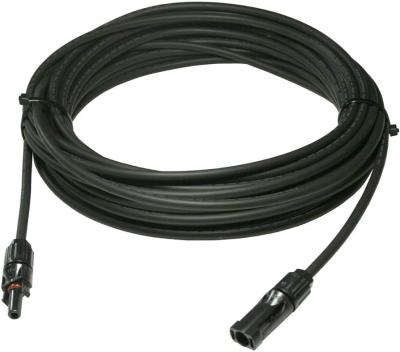 1500V Solar Power Extension Cable PC 9330 Jacket Material 105°C Temperature Rating