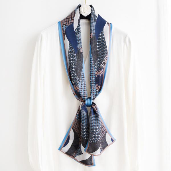 Long New arrival spring fashionable personalized excellent silk scarf made of the 100% pure silk