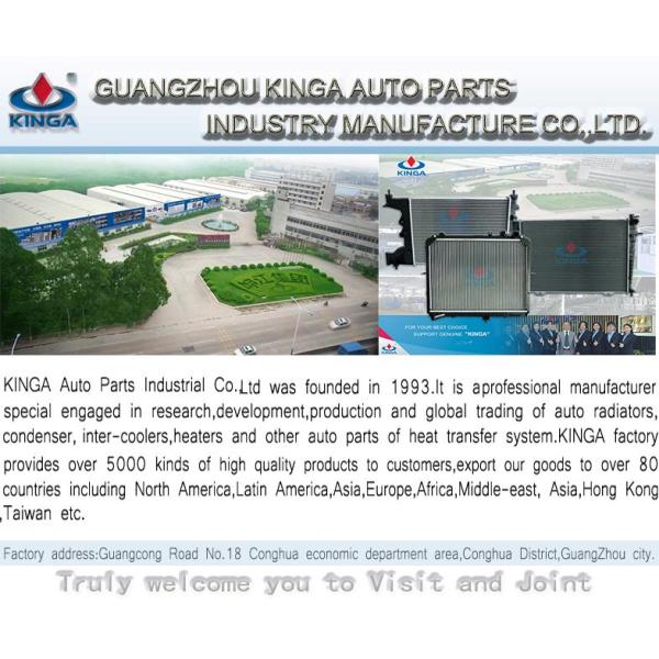 2000 Benz W168 / A140 / A160 Radiator Replacement Parts 168 500 1102 / 1202 / 1302