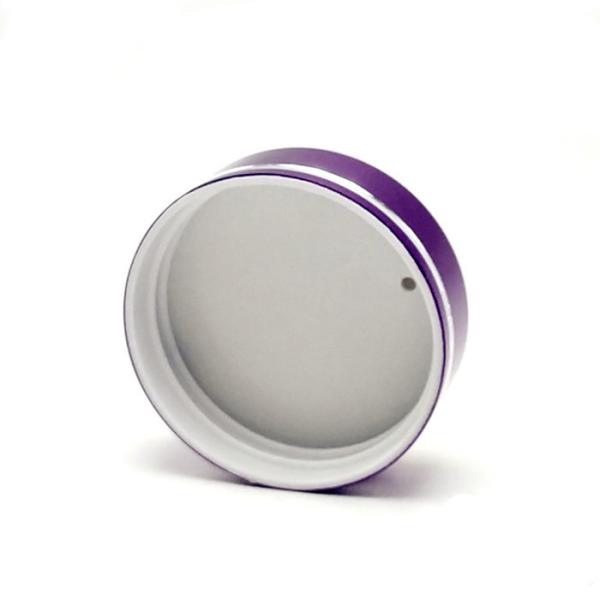 43MM Custom Aluminum Plastic Bottles Caps Cosmetic Round Bottle Lid Anti Rust