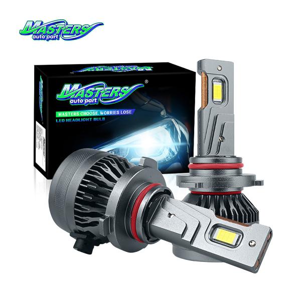 Masters Z3-9005 HB3 140W 11000lm 6063 Aluminio 3570 Chips Tubos de calor duales bombilla de faro LED
