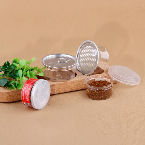 Os fornecedores de Guangzhou vendem por atacado garrafas plásticas do ANIMAL DE ESTIMAÇÃO 100ml para latas de empacotamento da erva daninha