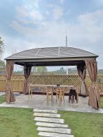 Tente de gazebo extérieur en aluminium