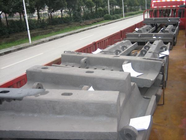 Pearlitic Cr-Mo Big Sag Mill Liners High Abrasion Performance