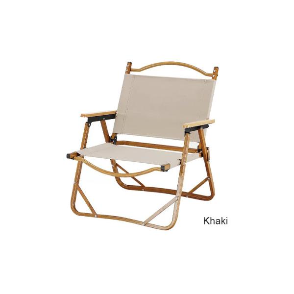 Ultralight Camping Chair Aluminum Frame 2.3kg Foldable 52x43x62cm