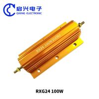 RX24 RXG24 Wire Wound Resistor 100W 200RJ Com Shell de Alumínio de Ouro