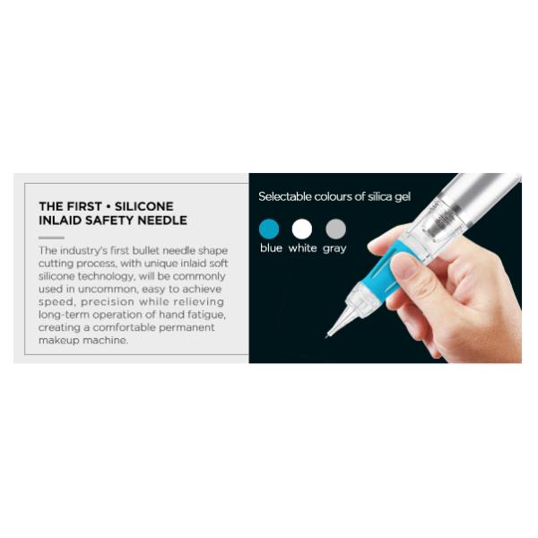 Máquina permanente del maquillaje de 100V-240V Digitaces con el panel de la aguja del cartucho