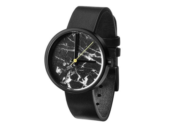 High End Unisex Marble Wrist Watch , Marble Dial Watch PVD Coating Color