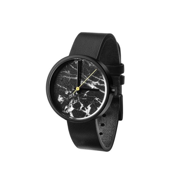 High End Unisex Marble Wrist Watch , Marble Dial Watch PVD Coating Color