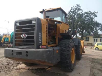 A mão de 16,6 toneladas Lingong SDLG953 5000kg de Secong dos carregadores da parte frontal do trator avaliou a carga