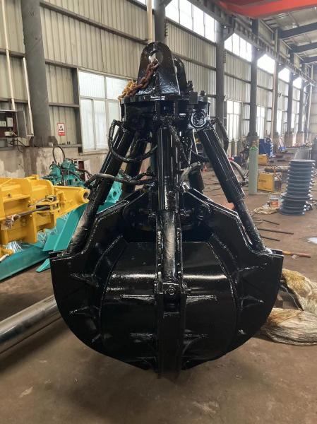 Q690D Mechanical Orange Peel Grab For CAT VOLVO JCB Excavator