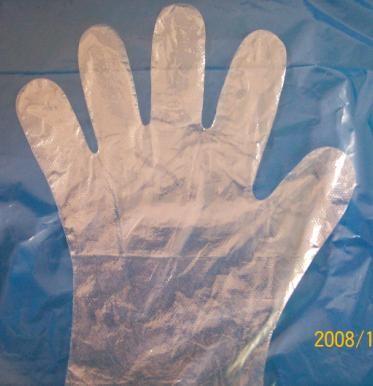 Transparent Disposable Hand Gloves Food Grade Polythene LDPE One Time Gloves