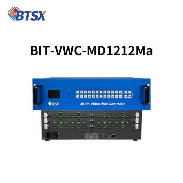 Effective Decision-Making Control Room Video Wall with 12 X HDMI 2.0 Output Interface and Maximum Resolution 4096x2160P60