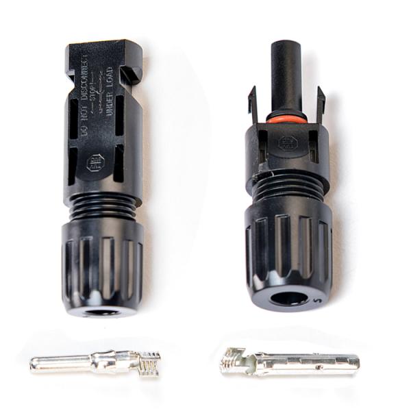 LOW VOLTAGE Male Female Waterproof Pv004 Solar Panel Pv004 Connector for Professional Solar Energy System 1000v 1500v 30a 50a