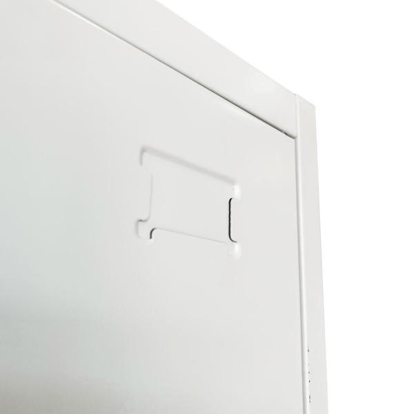 Защита от коррозии шкафчиков металла двери шкафчиков 4 офиса современного стиля стальная