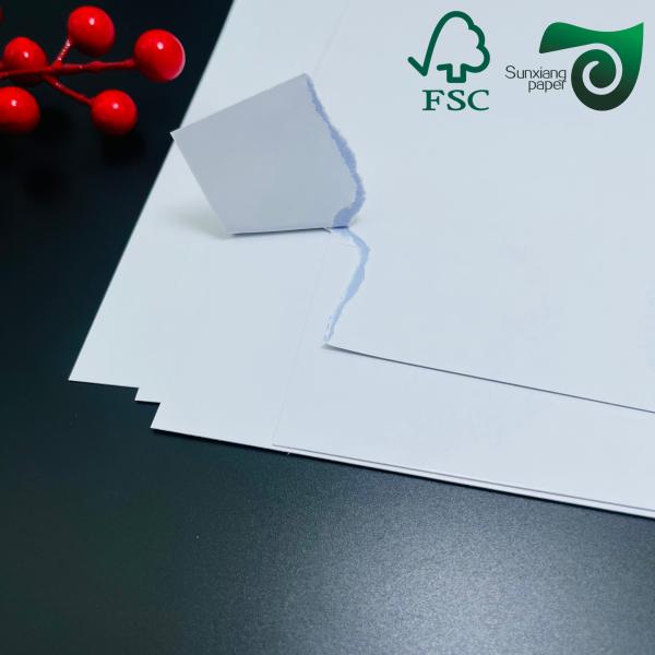 FSC C2S Glossy Playing Card Board 310gsm With Blue Or Black Core For Poker