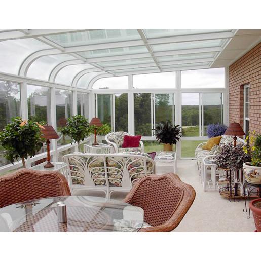 Toughened Glass Greenhouse Safe Home Winter Sun Room Thermal Insulation Aluminium And Glass Greenhouse Ultraviolet Protection