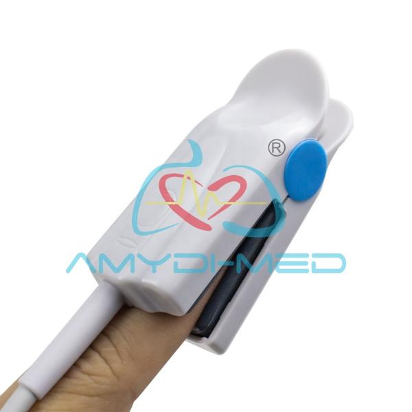 SpO2 Sensor Cable Compatible With CSI 503DX 3.0m Length with DB9-6P Plug Style for Adult Finger Clip