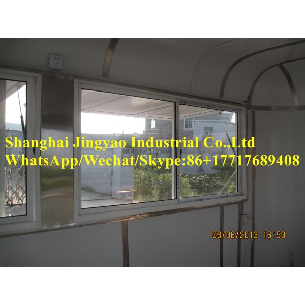 Mobile Food Truck with Cotton Candy Machine and Cart 2300*1650*2300mm Voltage 220V