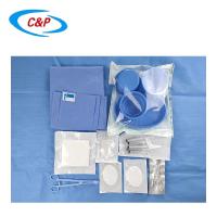 Kit de embalagem de cortinas de olhos descartáveis em granel verde SMS Material PP PE