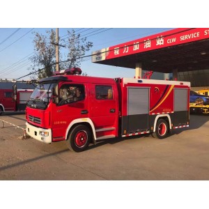 Dongfeng 4X2 4000liters Water Tank Fire Fighting Truck Vehicle