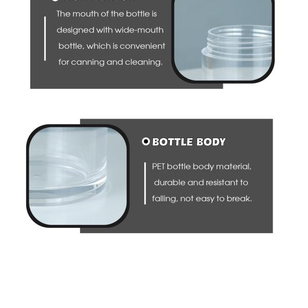 240ml Acrylic Powder Container 1 Oz Acrylic Jars 15g 50g