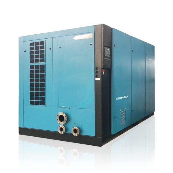Stationary Fixed Speed Air Compressor 400kw Electric Rotary Screw Type Air Compressor