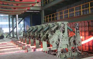 Round Steel Continuous Casting Equipment CCM Machine 1 / 2 / 3 Strands Water Cooling
