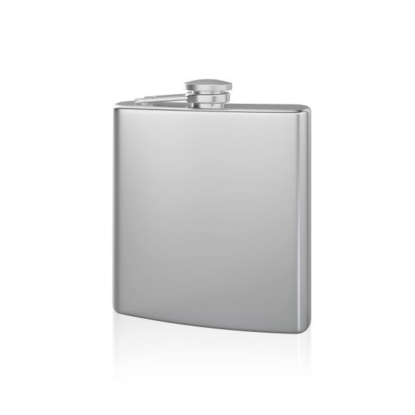 Leather Covered Stainless Steel Wine Flask for Men 8oz Outdoor Hip Flask Product size 93*122mm