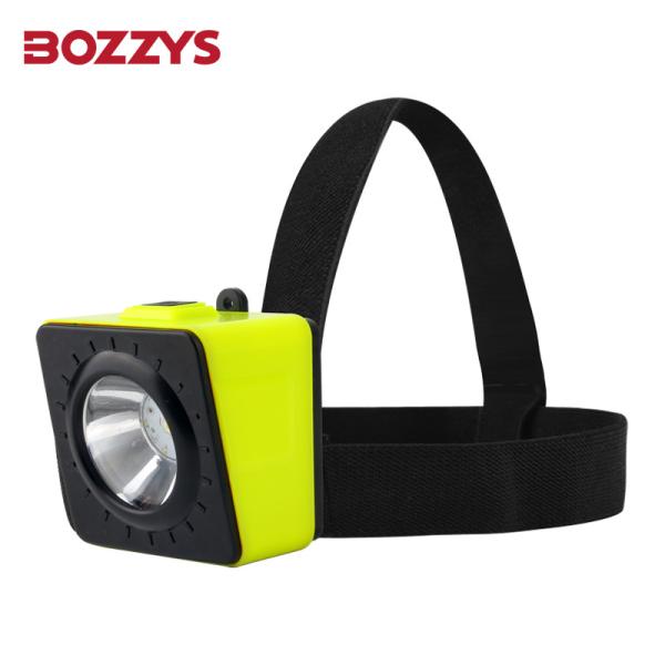LED Mining Helmet Lamp Headlamps 1.3A With Dual Light Source Industrial Waterproof