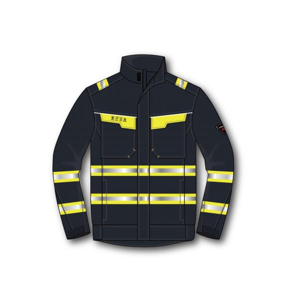 Cotton Stretch Flame Resistant Safety Jacket Anti Statics FR Work Jacket