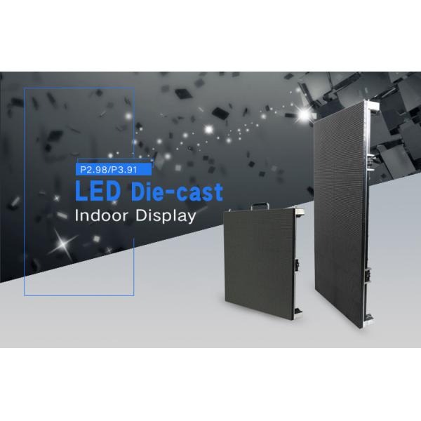 Super Bright Rental LED Display SMD Indoor Full Color P3.91 For Meeting Room