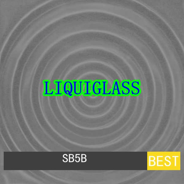 Printed EVA Laminated Glass 11.5mm Liquid Stereoscopic Effect Pattern