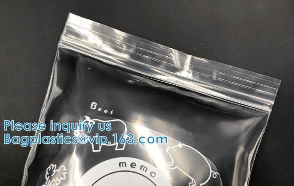 Double Zipper Seal, Dual Tracks, Bags For Clothes Store Travel Necessities, Organizer, Grip Zip Bags