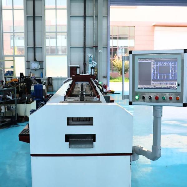 Width Adjustable 63mm-75mm-89mm-140mm Multi Sizes Light Gauge Steel Framing Machine For Prefabricated House Building