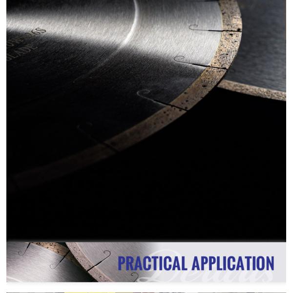 На заказ цвет 14' 16' Тихий J-слот лезвие для Dekton мрамор режущей пилы алмаз