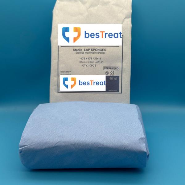 Sterile Medical Gauze Abdominal Pads and LAP Sponges