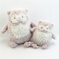 2023 Vogue personnalisé Plush Owl Jouet Fille Owl rose Animal jouet farci Desirable cadeau d'anniversaire Jouets souples pour les enfants